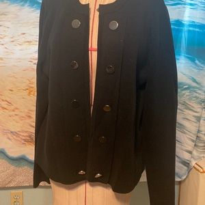 Womens Chico’s size 3 (XL or 16/18) Black Sweater